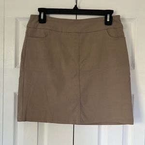 Golf skirt with lined shorts underneath